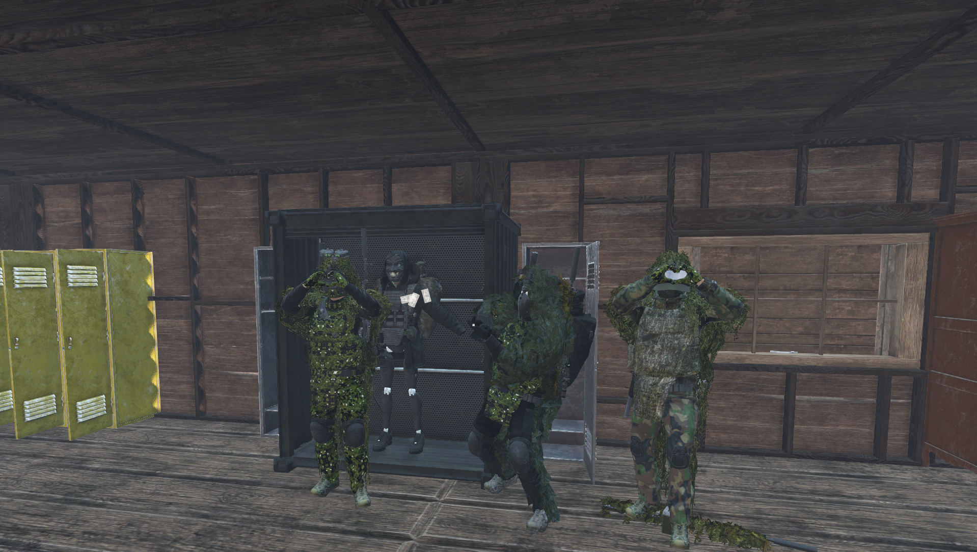 Players having fun together on the Dead Man's Territory DayZ server